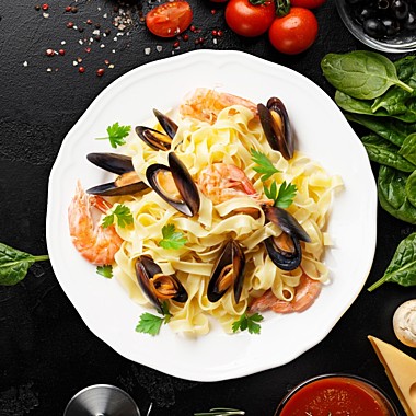 Паста с морепродуктами